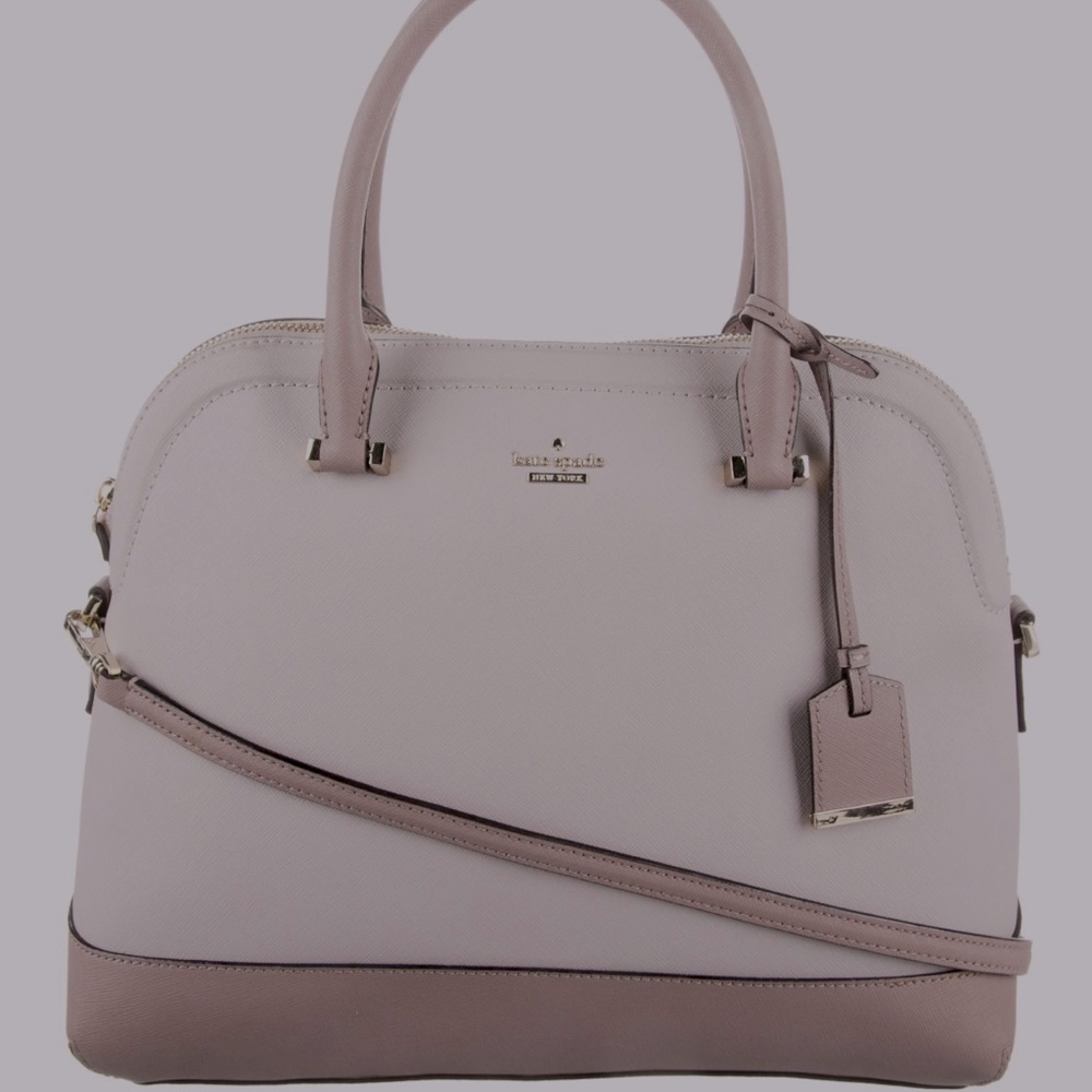 Kate Spade bag with crossbody strap and Kate spade dust bag